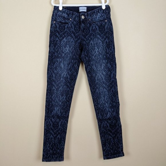 Aeropostale Womens Lola Printed Jegging Skinny Fit Jeans Size 0 - Picture 2 of 13